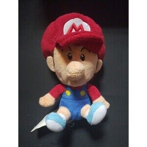 BABY Mario Super Mario Little Buddy Authentic Nintendo 6' Plush